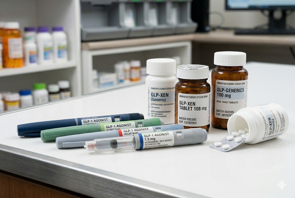 Wegovy and Zepbound pens and tablets